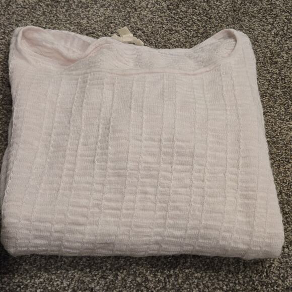 Eileen Fisher Women's Light Pink Organic Linen Cotton Blend Sweater Size 2XL - Picture 10 of 10